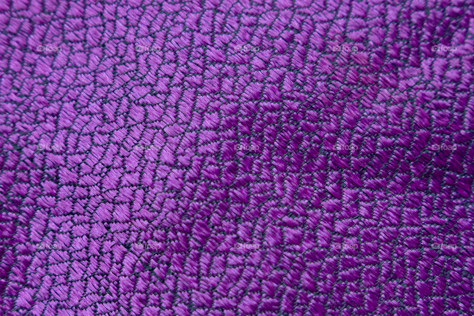 Close-up of purple fabric