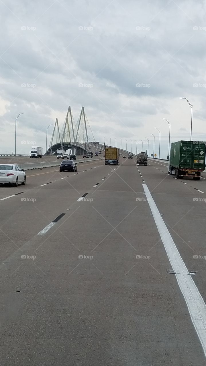 Houston Ship Channel Bridge Approach