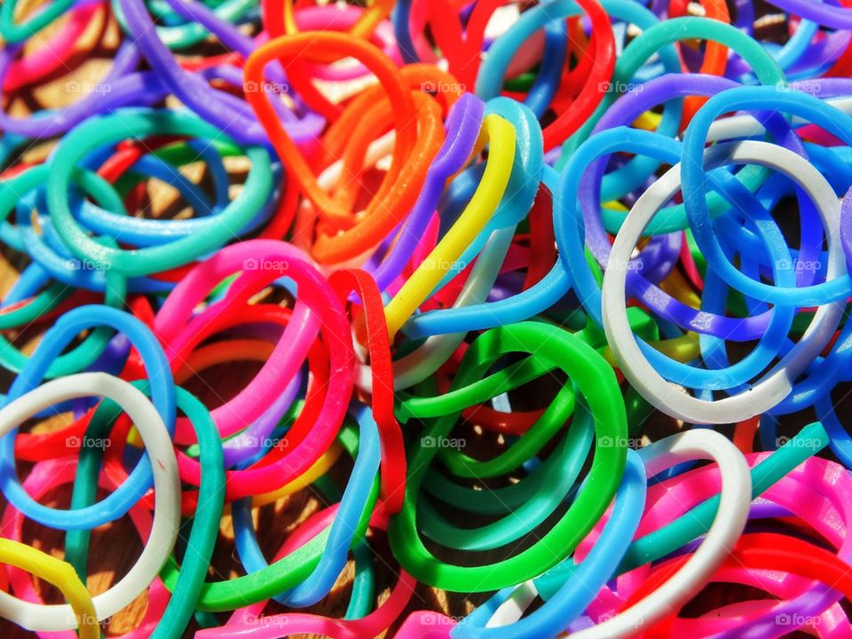 Colorful Rubberbands