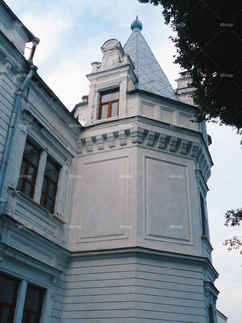 Manor in the beautiful neo-Renaissance style of fabulously rich sugar refiners Tereshchenko in Andrushivka, Ukraine
