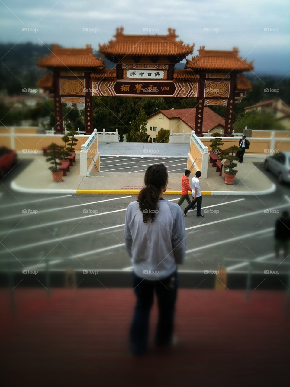 people stairs buddha temple by analia