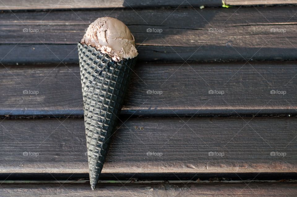 Chocolate ice cream 