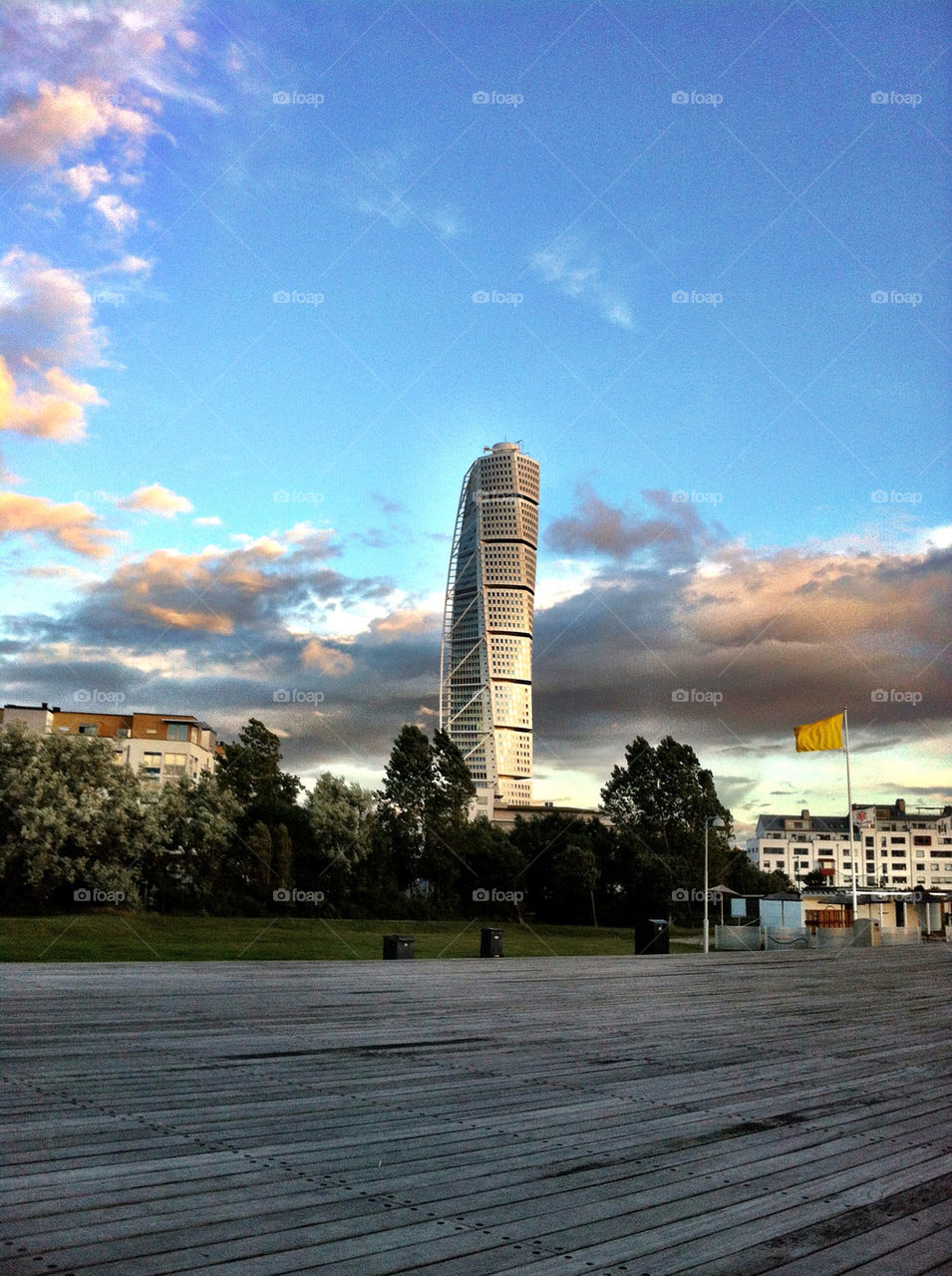 sky malmö sweden clouds by by__vickis
