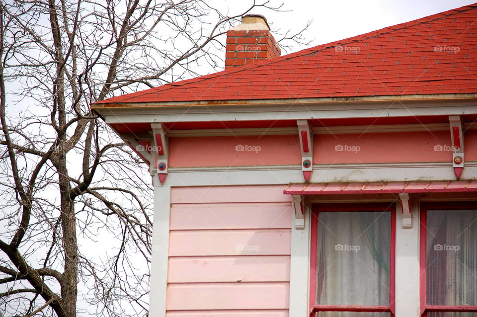 pink house