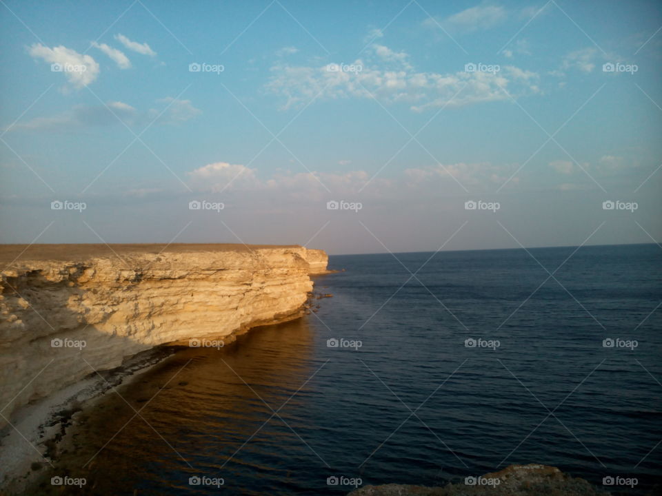 Water, Sea, Landscape, Sunset, Ocean