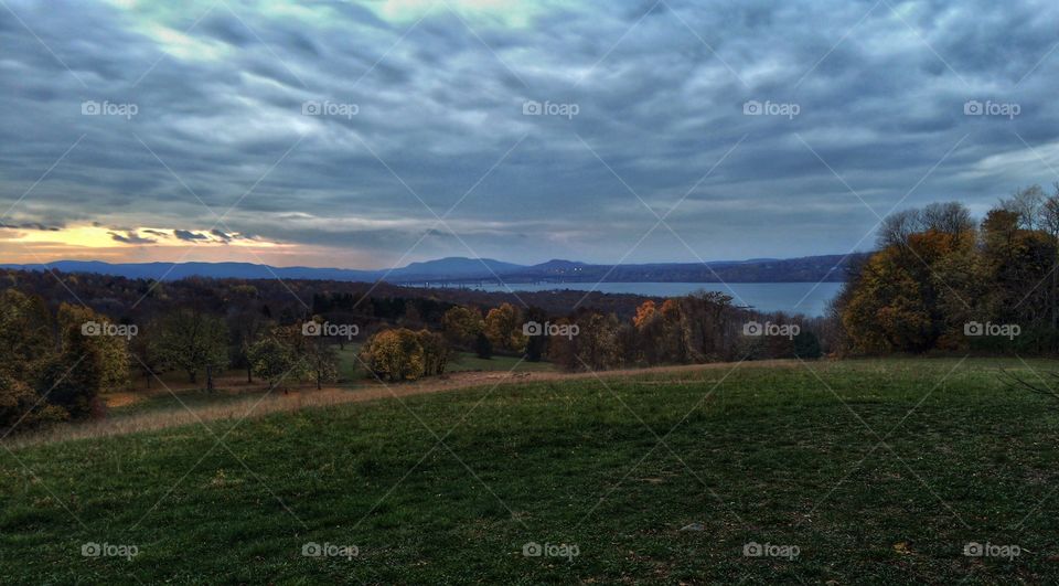 The Hudson River valley