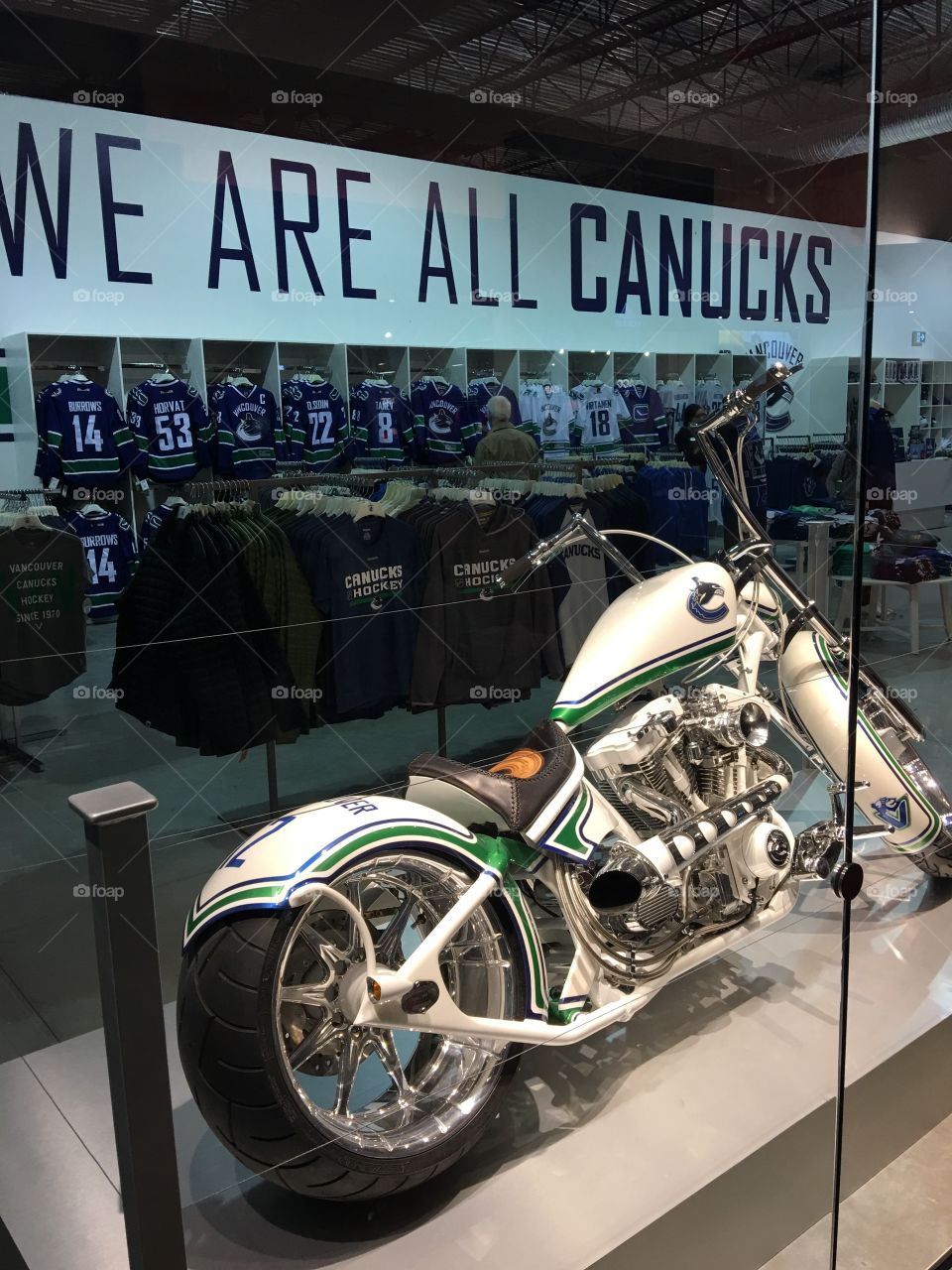Canucks motorcycle 