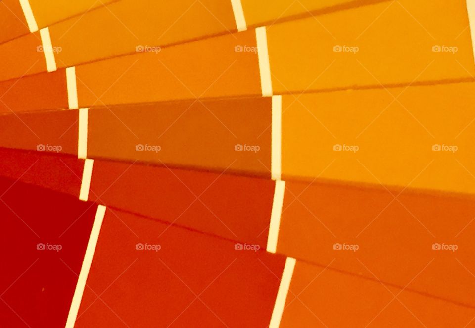 Orange color palettes