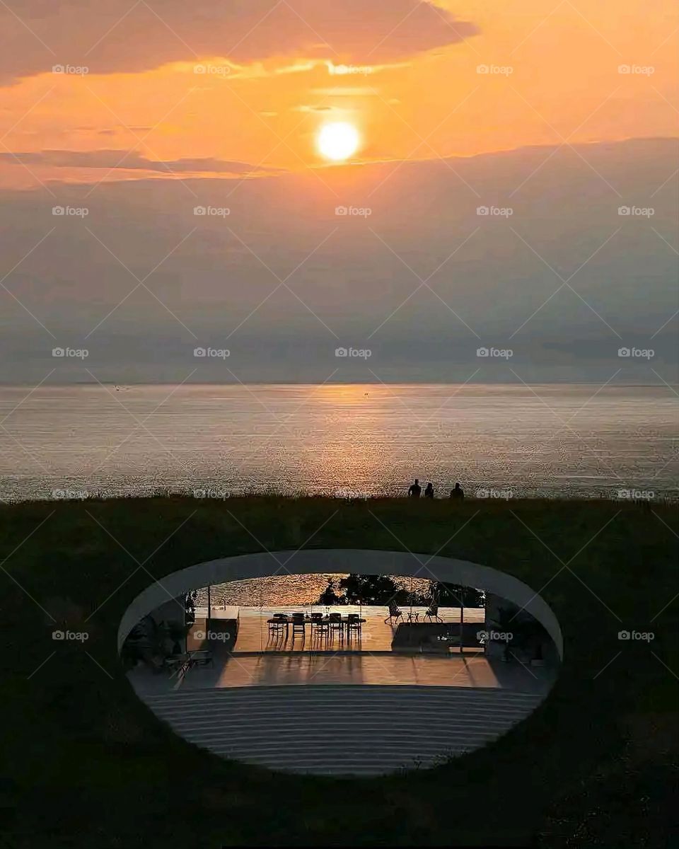 Glory be to God, the magnificent and picturesque view and the natural green trees are a view that is nothing more wonderful than it