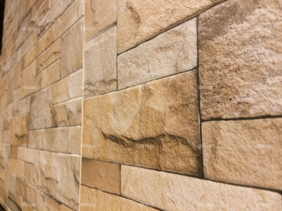 #rough #brick #squar #floor #wall #decorate