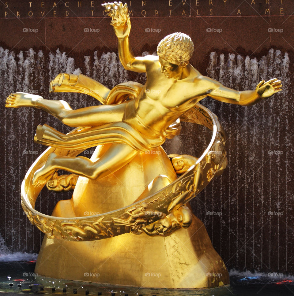 ice center fountain skating by delvec