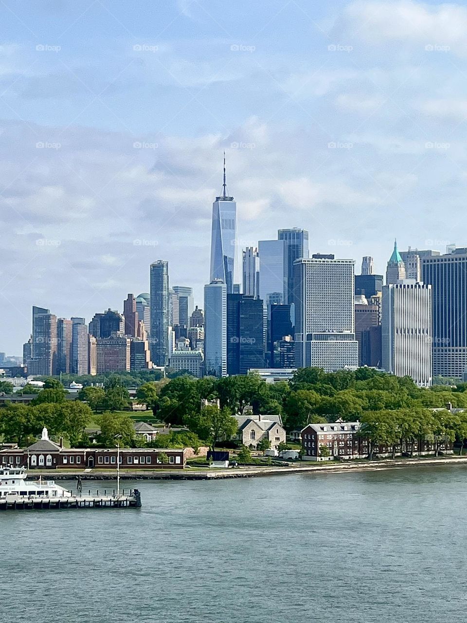 Manhattan skyline New York