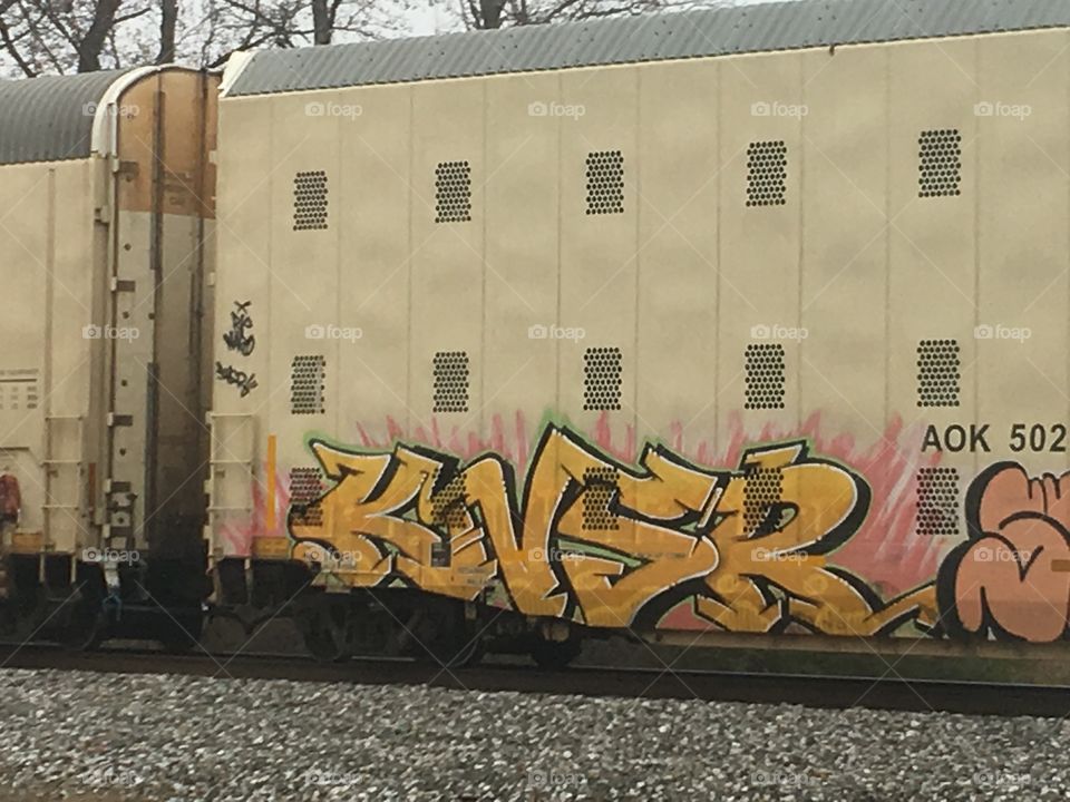 Train art