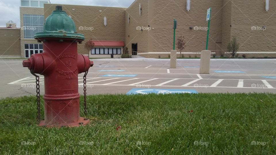 hydrant posing