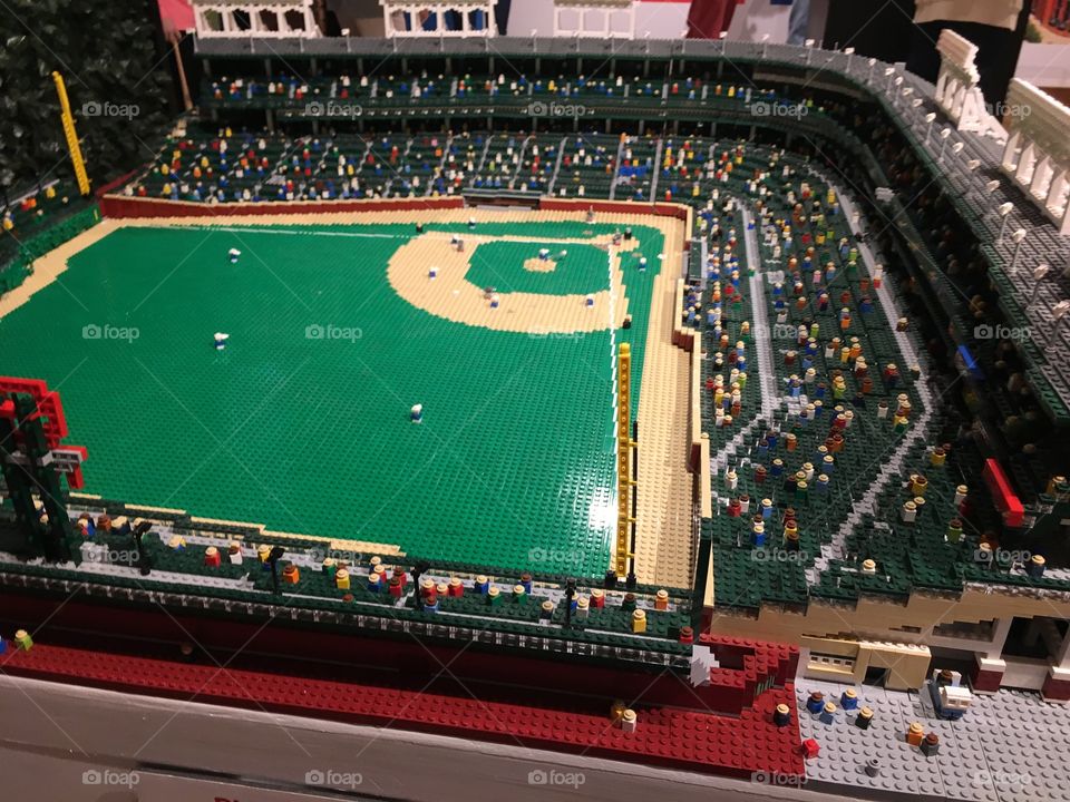 Baseball Stadium Legos 
