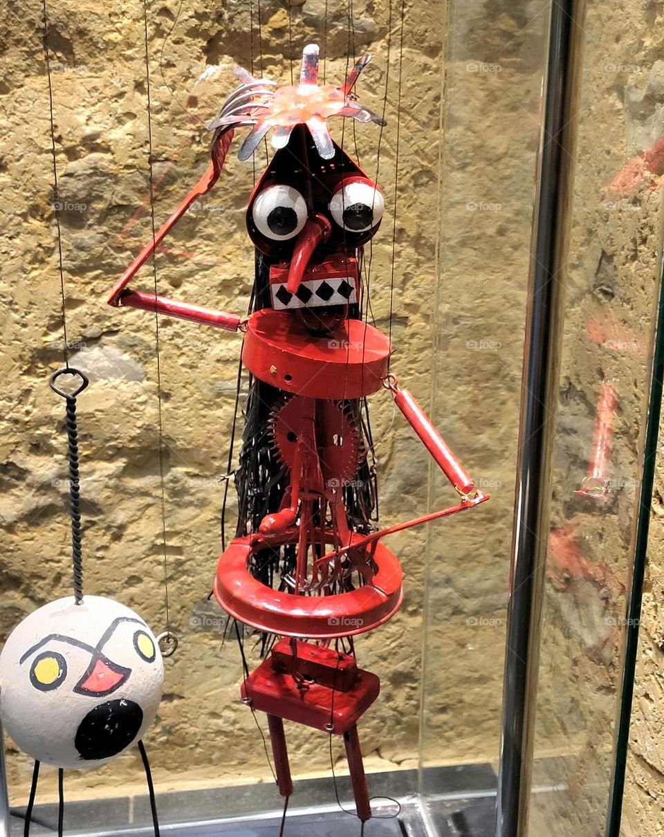 puppet in Charleville Mézières museum