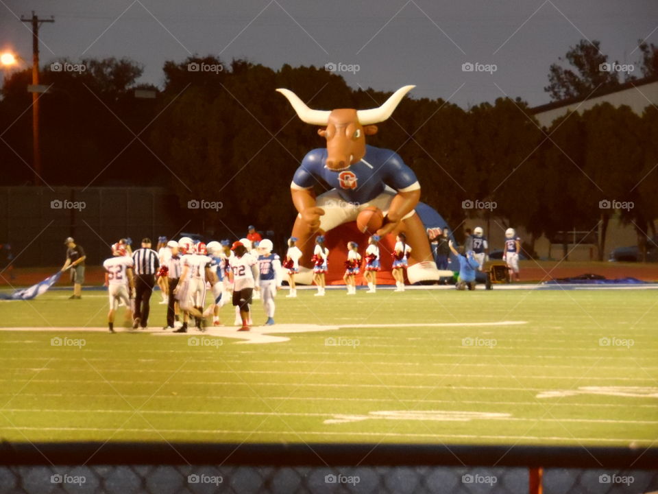 Let's go. This is a picture of the Graham football team.