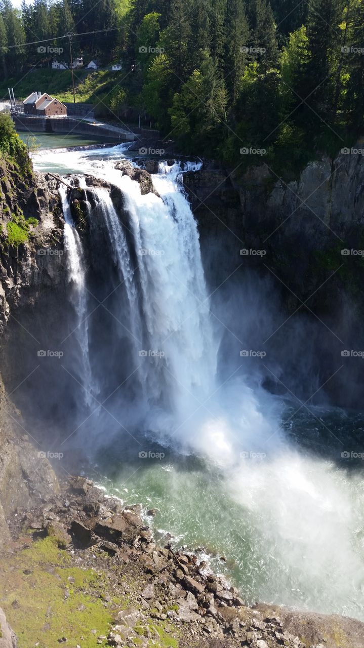 Snoqualmie Falls. Snoqualmie, WA