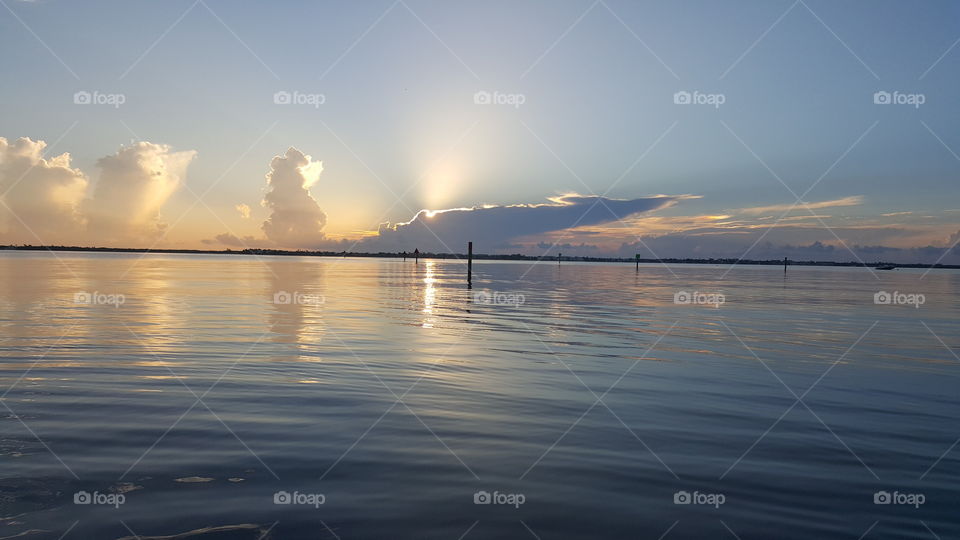 Sunrise On The Water