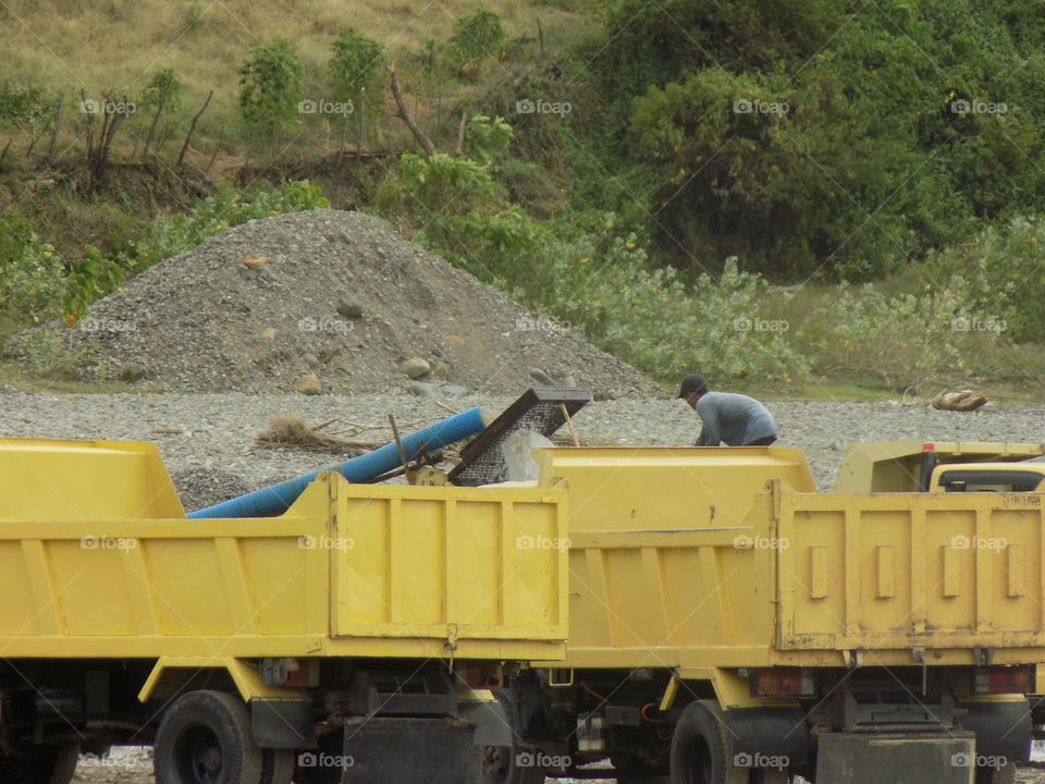 I love the work Load of sand