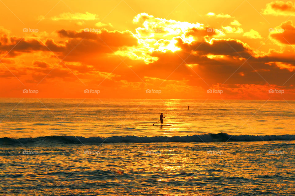 Sunrise paddle