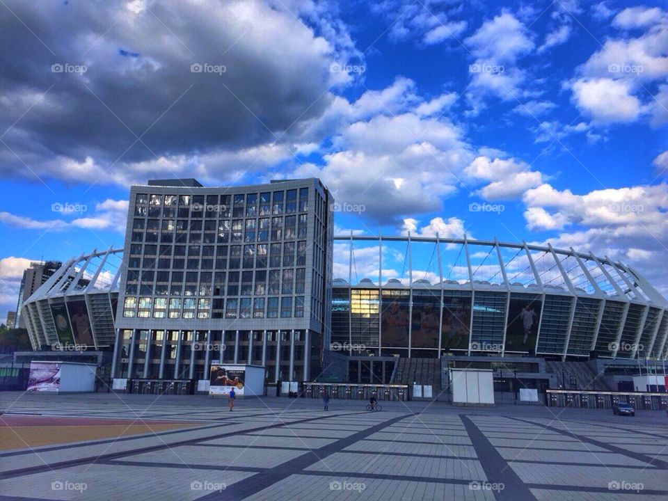 Olimpic Stadium . Kyiv, Ukraine 