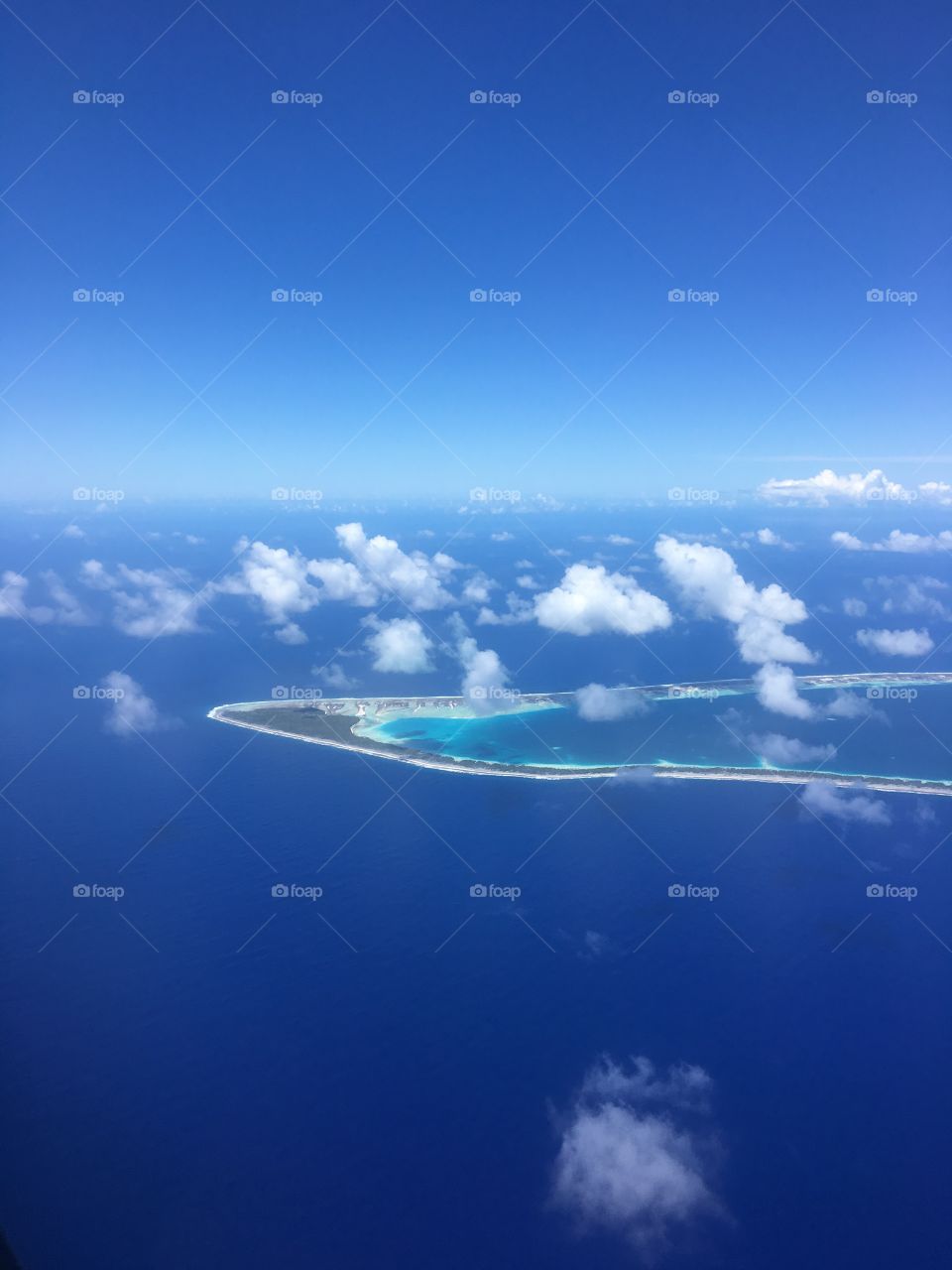 Atoll from the sky