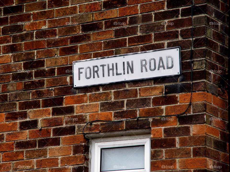 street sign england house by mikaelnilsson