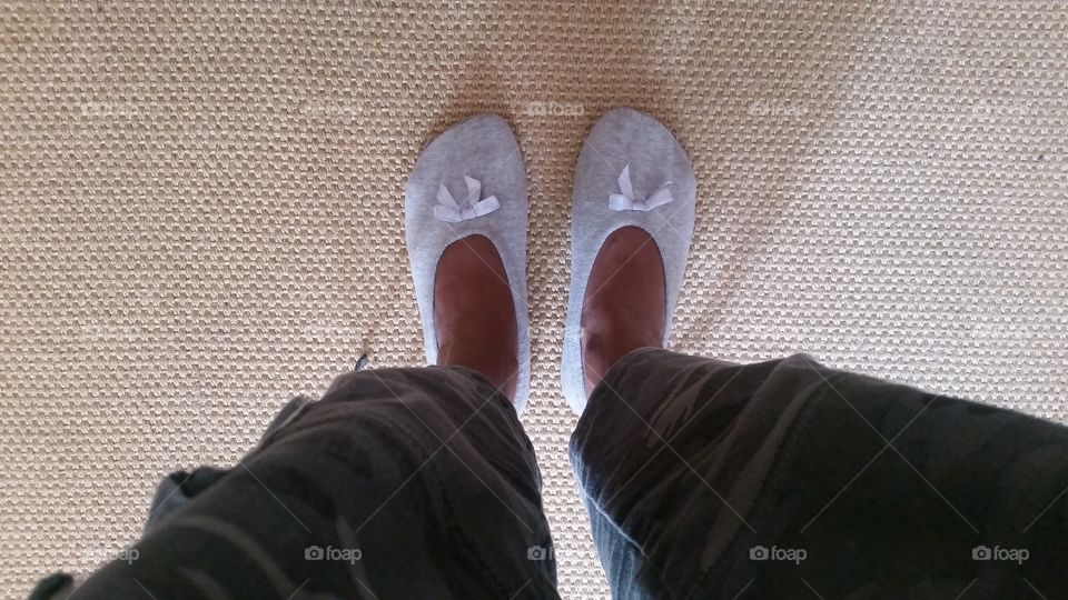 slipper. before breackfast