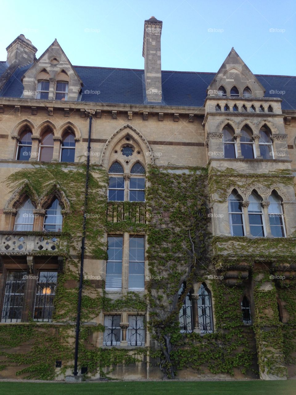 Oxford building and windows