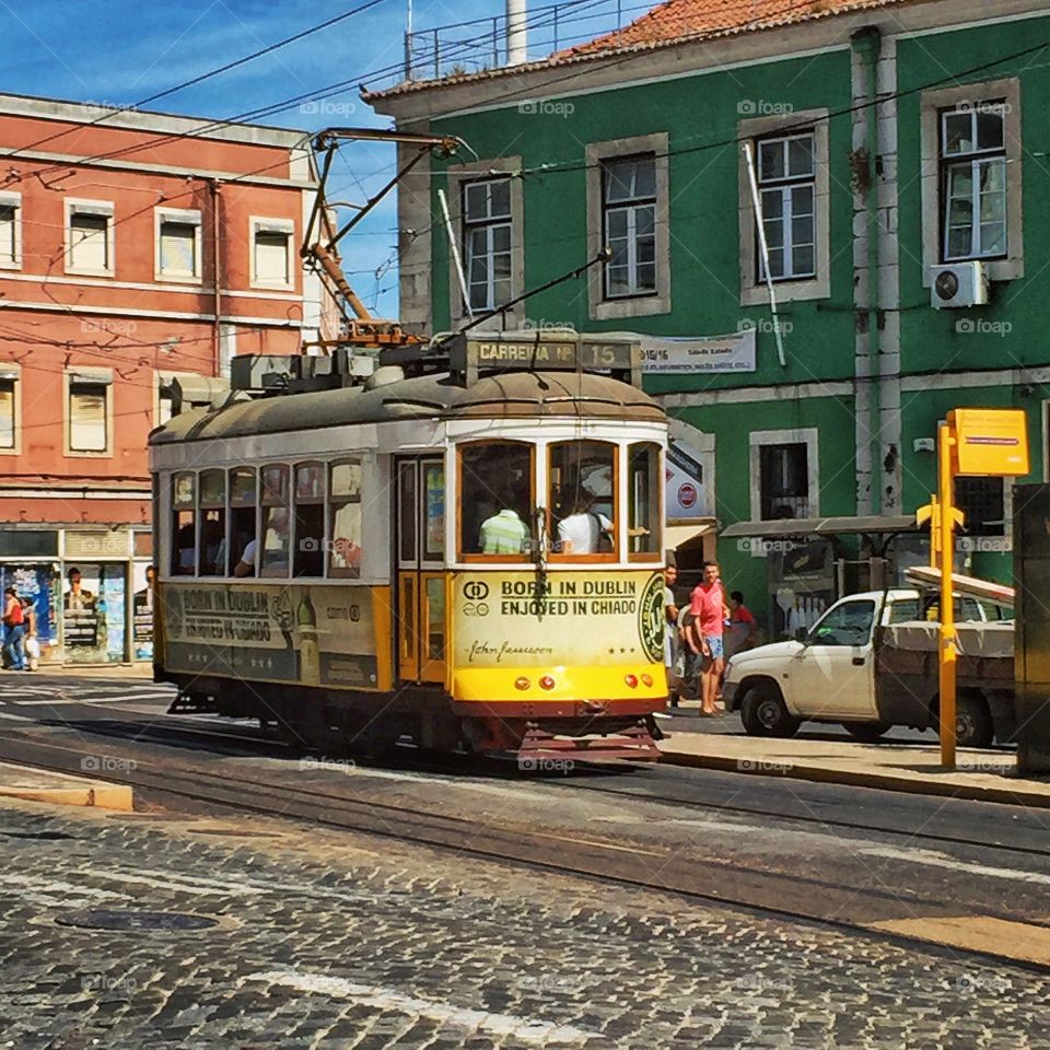 Lisbon tram