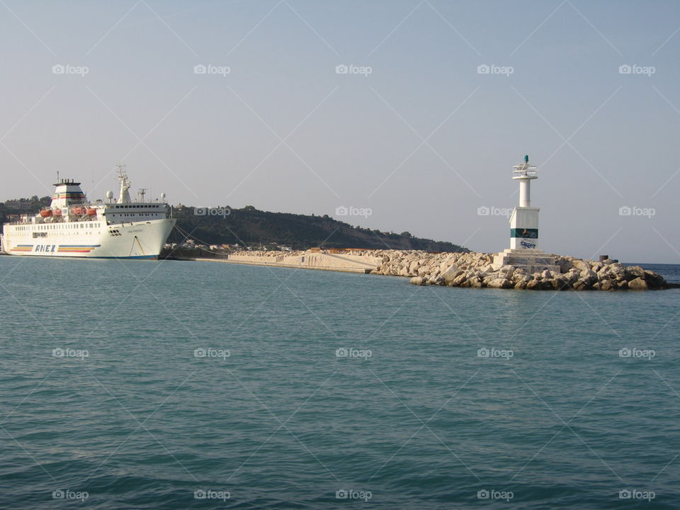 zante town harbour