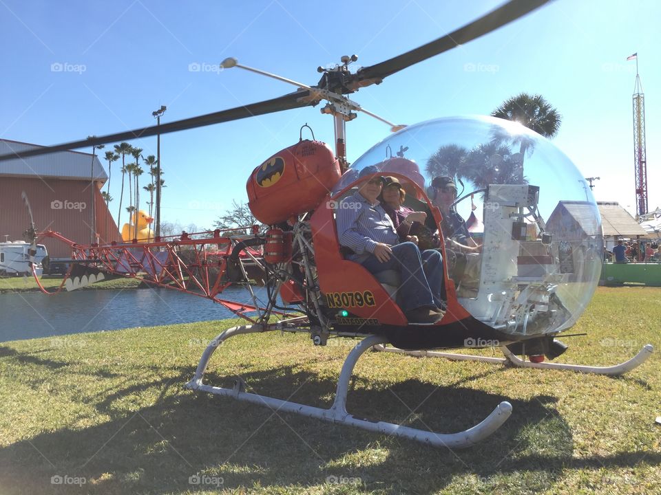 Chopper ride at fair