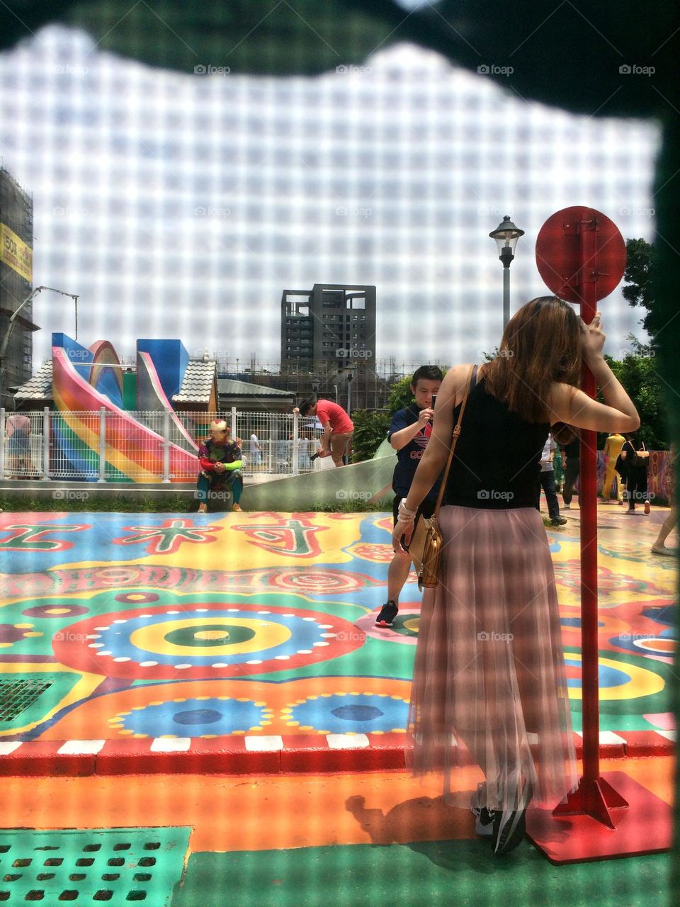 Rainbow village in Taichung, Taiwan is painted in all colors of the rainbow, and brings happiness and pride to it's many visitors from all over the world. 