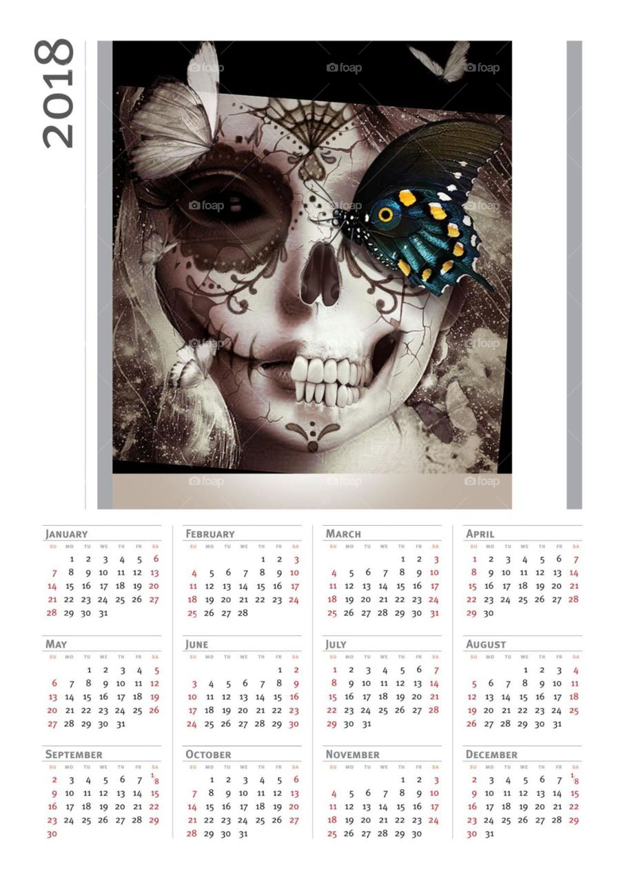 Date, Calendar, Illustration, Time, Monthly