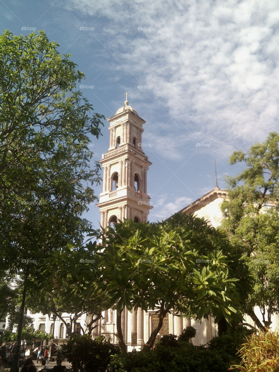 Torre de la catedral de Tampico