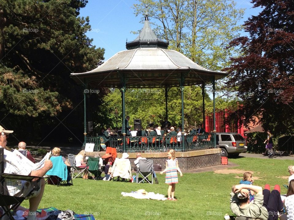 Bandstand at great Malvern