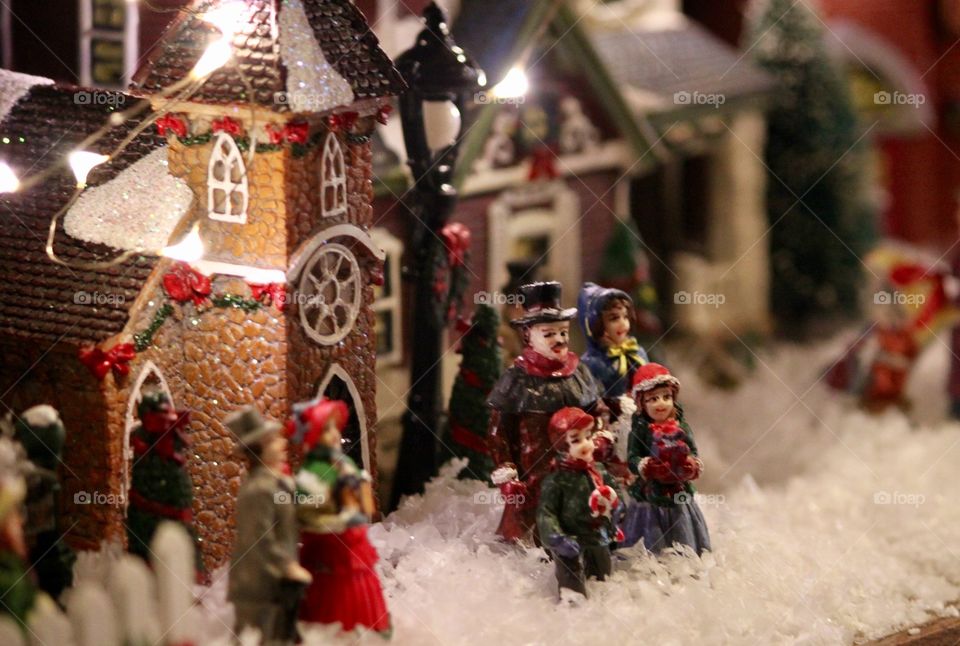 Christmas Miniature Village