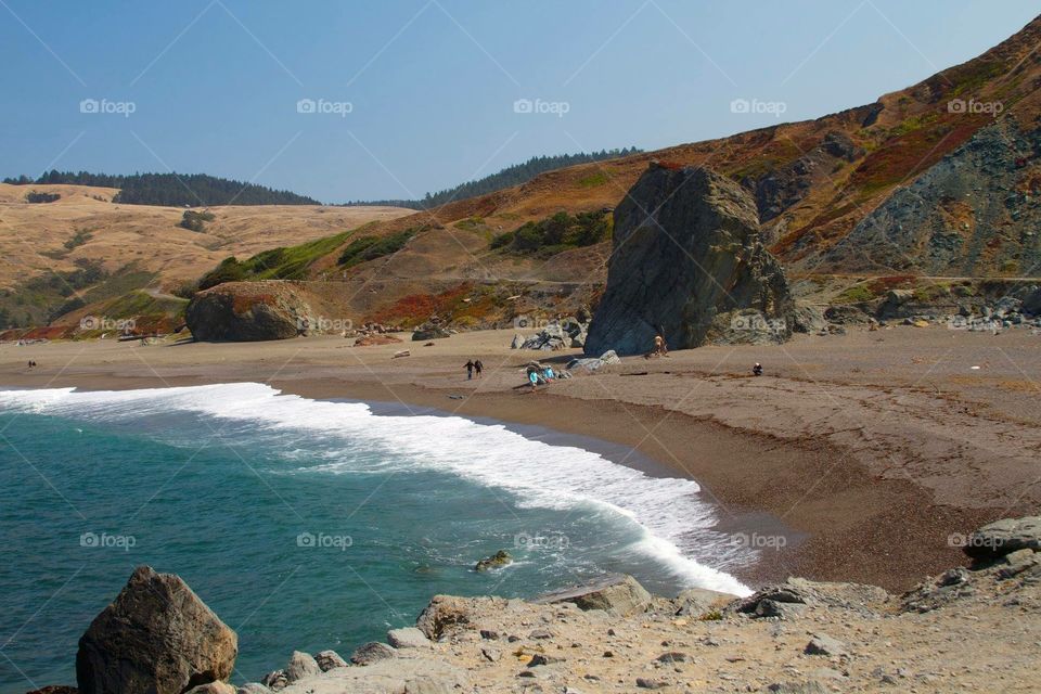 GOAT ROCK BEACH, SONOMA CO CA