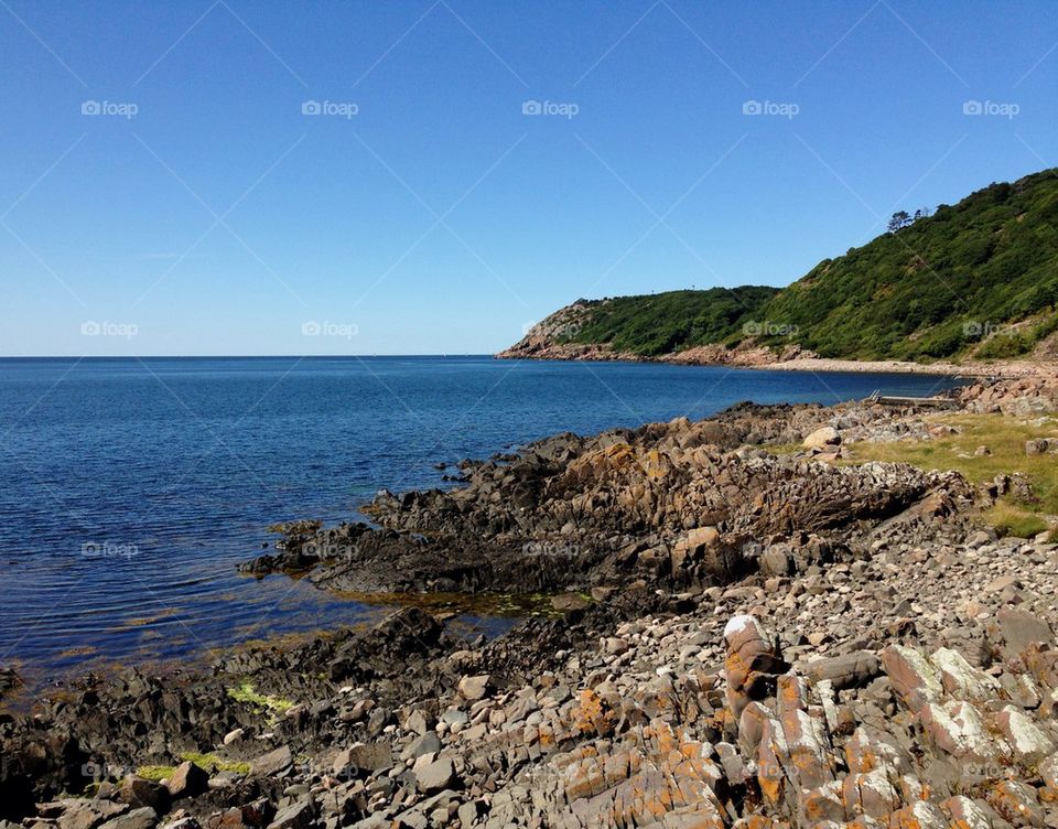 Mölle coast.