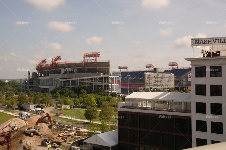 LP field football stadium in Nashville, Tennessee, United States
