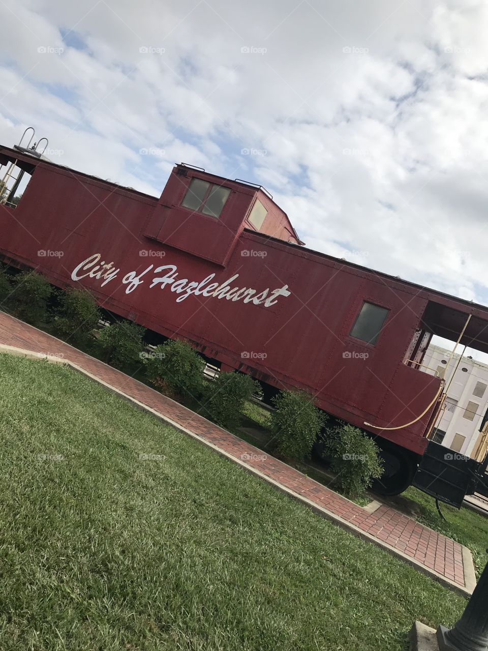 Train car in Hazelhurst, Mississippi!!