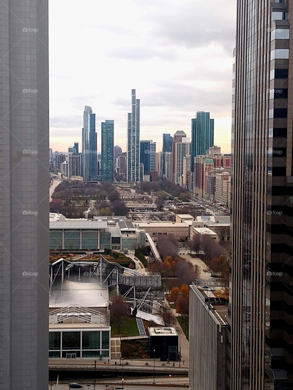 Unfiltered cityscape