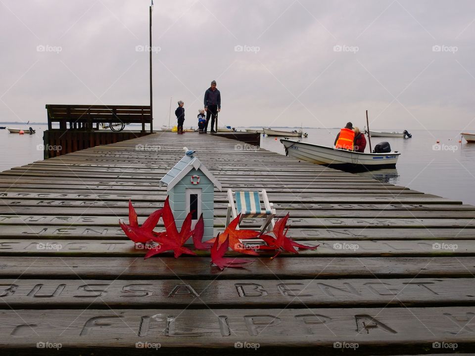 Autumn on the jetty