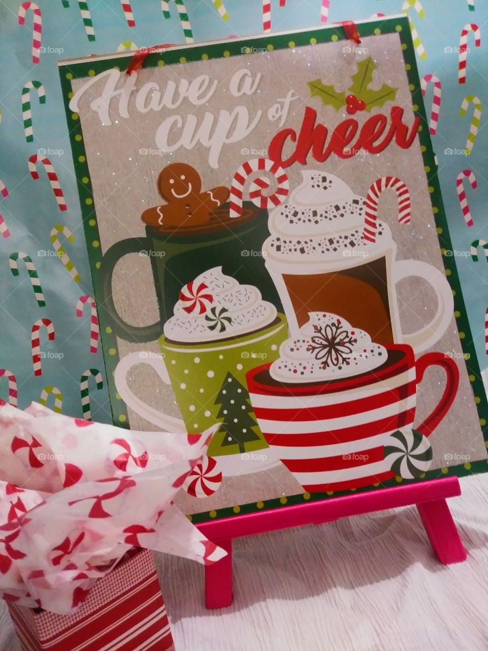 Have a cup of cheer! Christmas festive