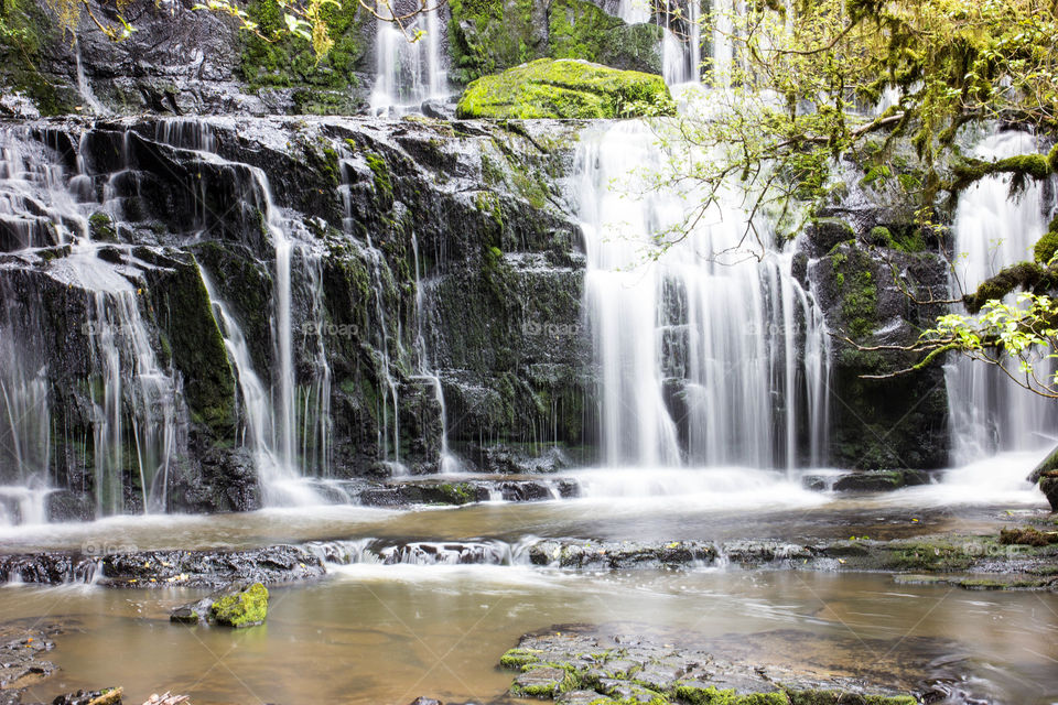New Zealand - Papatowai Water fall 