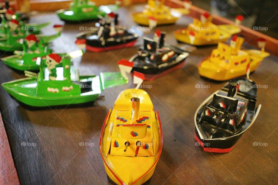 Selling toy boat