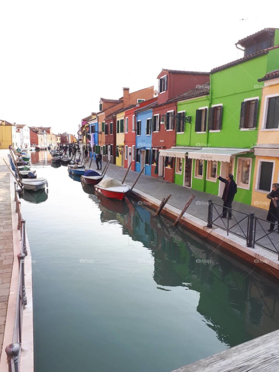 Lovely Venice canals in raw Daylight
