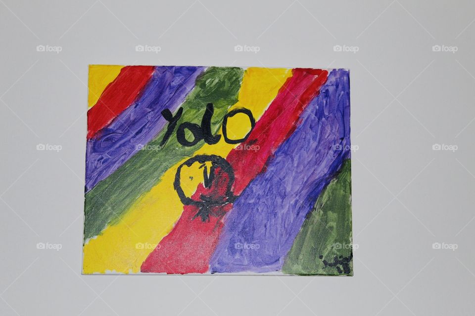 “You only live one” by J.G 