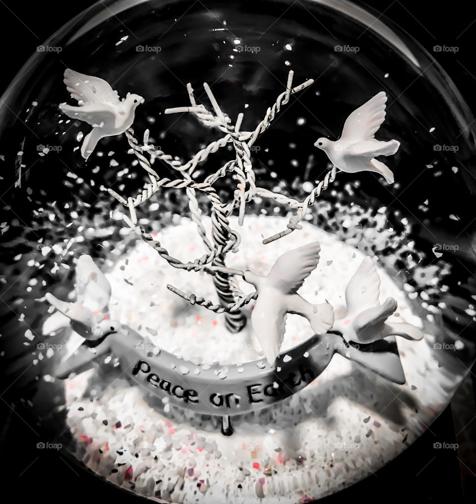 Snow globe tis the season 